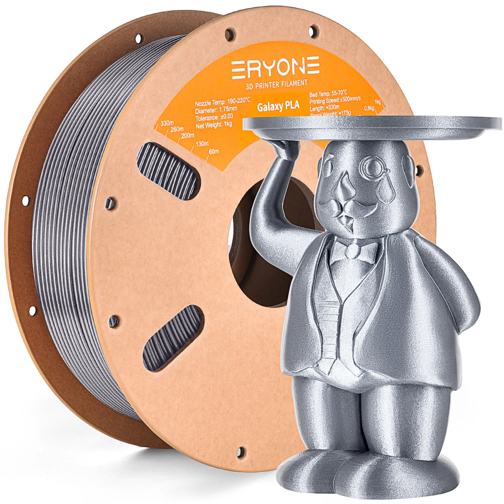 Glitter Galaxy PLA 3D Printing Filament 1.75mm Sparkly Shiny FDM Material - 1KG