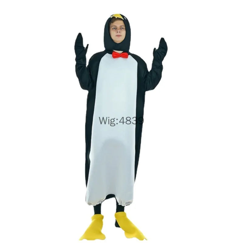 Halloween Penguin Costume Set for Party and Stage Performance