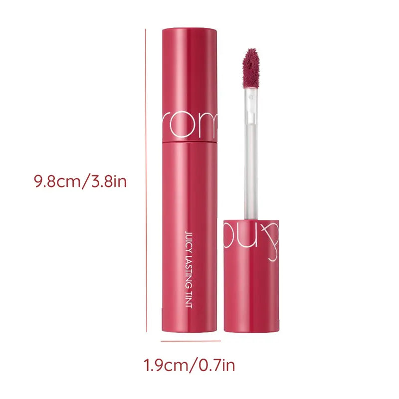 Long-Lasting Lip Tint Set - Juicy Glossy Finish, 12 Shades, Korean Makeup