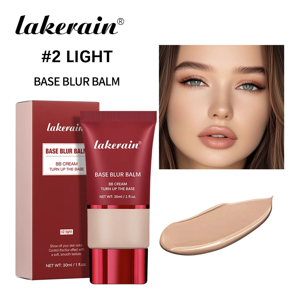 Matte Foundation Base Blur BB Cream - Full Coverage, Long-Lasting, Soft Focus Face Makeup