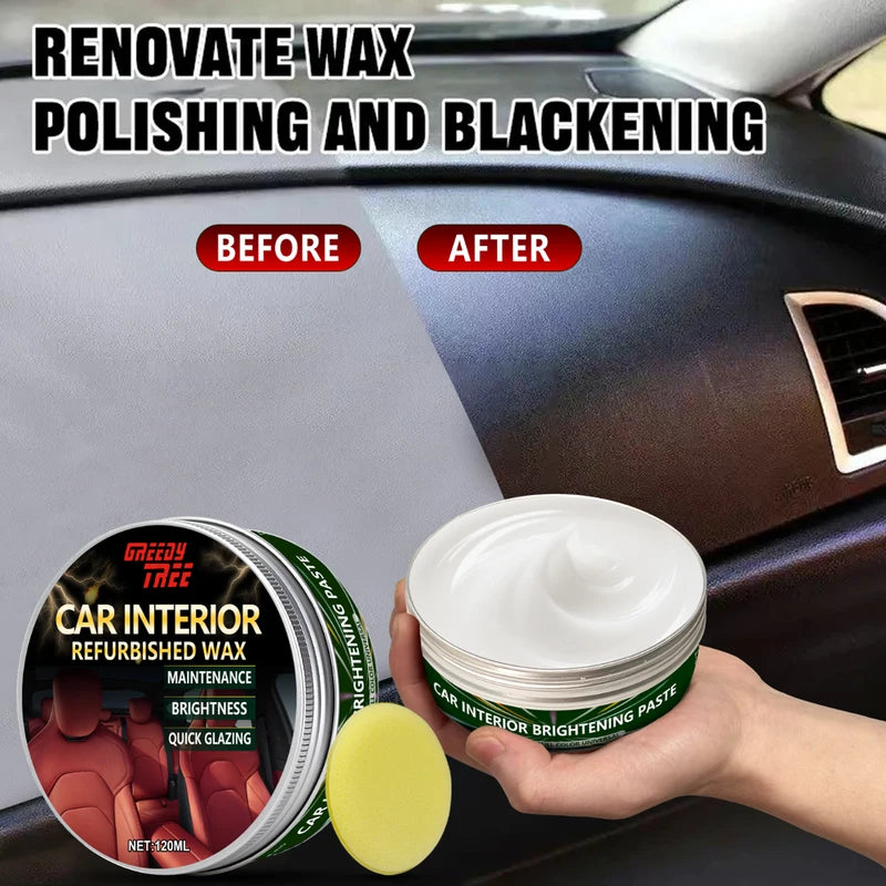 Automotive Interior Care Refurbishment Cream for Rubber Strips & Scratch Repair