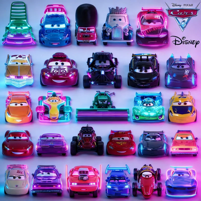 Metal Toy Race Car Lightning McQueen Fillmore 1:55 Scale Children's Gift