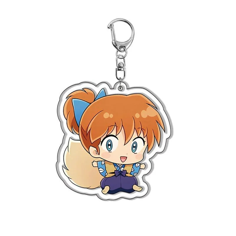 Anime Key Pendant - Sesshoumaru Keychain for Clothing, Bags & Gifts