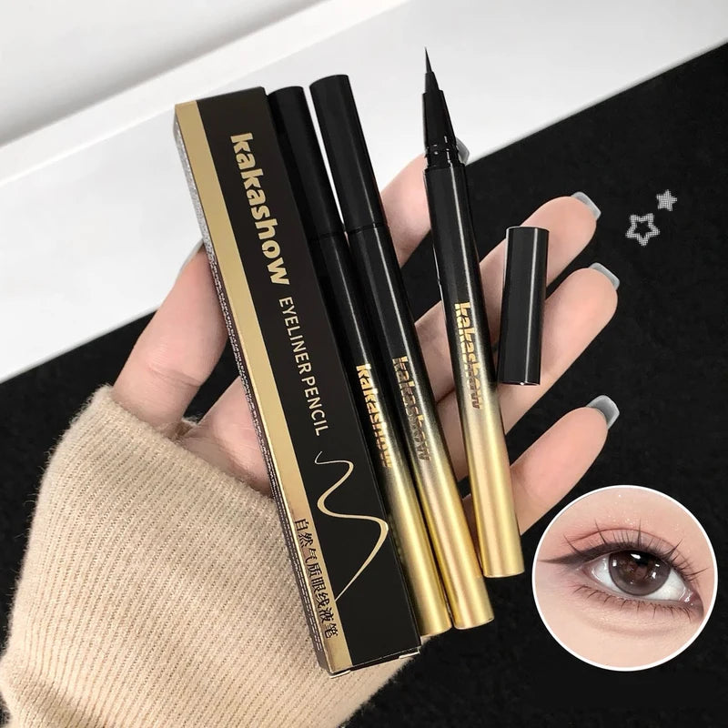Waterproof Liquid Eyeliner Pen for Women - Quick-Drying, Long-Lasting, Smudge-Proof Makeup Tool