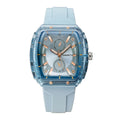 Casual Women's Watch with Silicone Strap - Macaron Colors, Lightweight Daily Wear