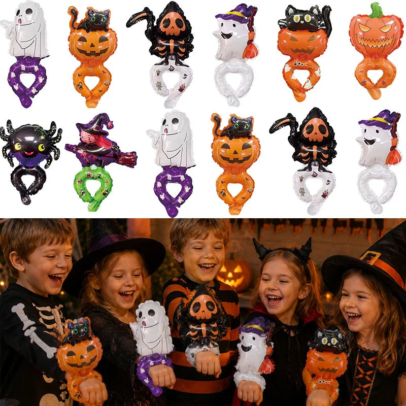 30pcs Halloween Wrist Balloons Party Decorations - Spooky Balloon Set