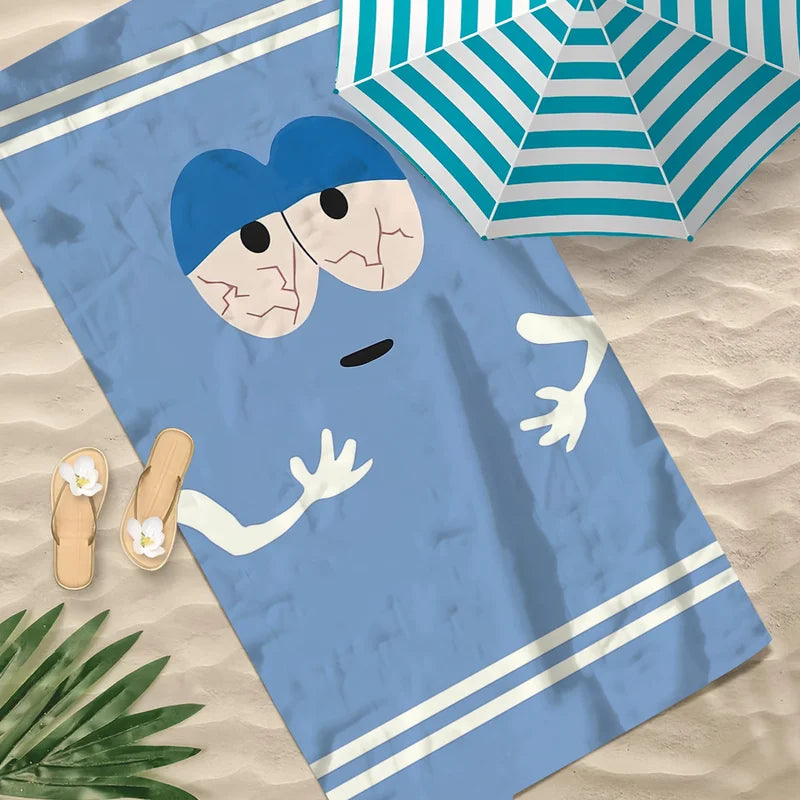 Large Soft Beach Towel for Travel Pool Gym Shower Camping Waterproof Quick Dry