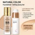Liquid Foundation Concealer Face Makeup - Long Lasting Full Coverage, Oil-Control, Waterproof, 30ml