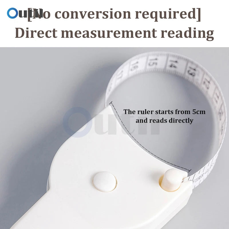 150cm Retractable Body Measuring Tape - Flexible Sewing & Tailoring Ruler