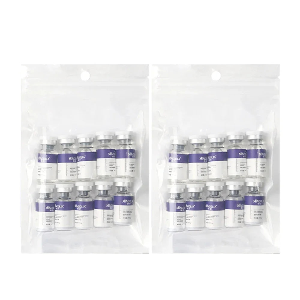 Blue Copper Peptide Skin Serum Powder Set for Repair & Moisturizing