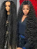 250% Density Lace Front Wig 13x6 Transparent HD Jerry Curly Human Hair