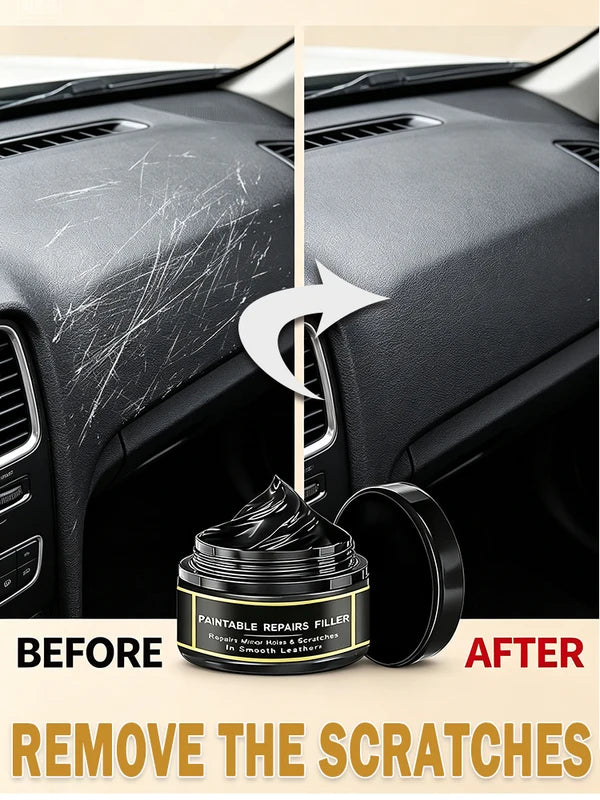 Car Scratch Repair Paste for Interior Plastic Leather - Automotive Polishing Wax