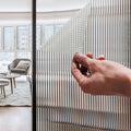 Decorative Frosted Window Film for Bathroom Privacy - Anti-Peep Glass Covering