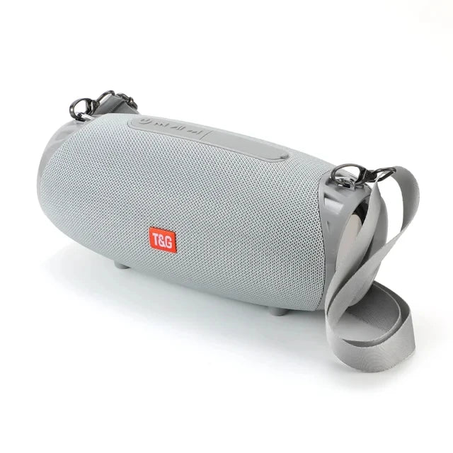 Portable Bluetooth Speaker 10W Wireless Sound Box with FM Radio & TF Card Support