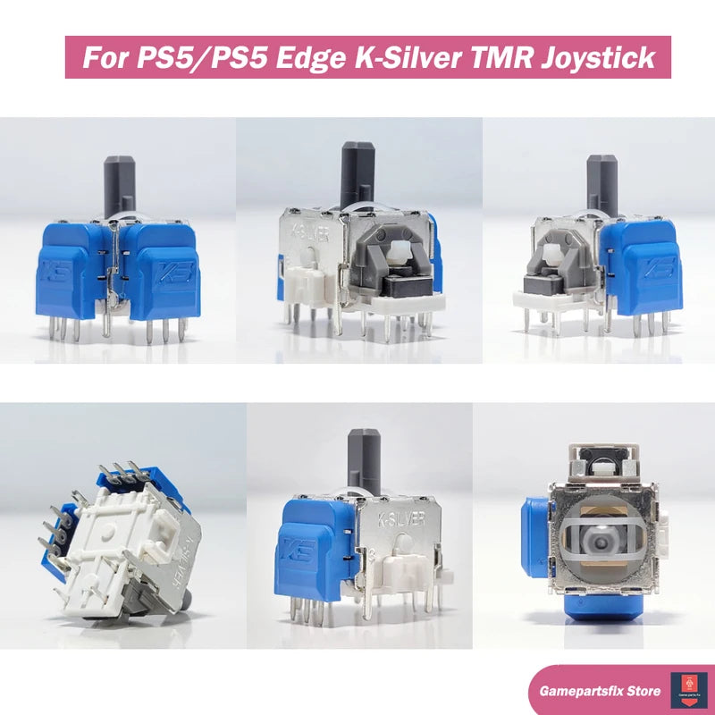 Joystick Replacement for Nintendo Switch, PS5, PS4, Xbox Series & One - Anti-Drift 3D Analog TMR ThumbStick