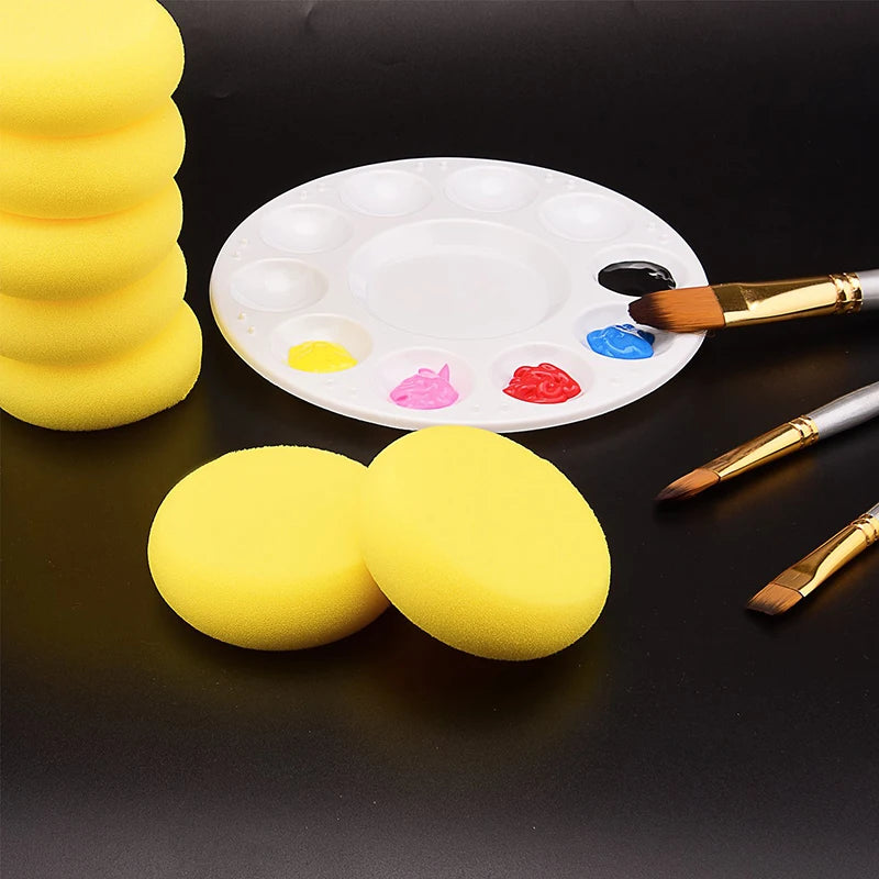 Water Absorbing Ceramic Sponge Set for Pottery & Cleaning – 20 Pieces