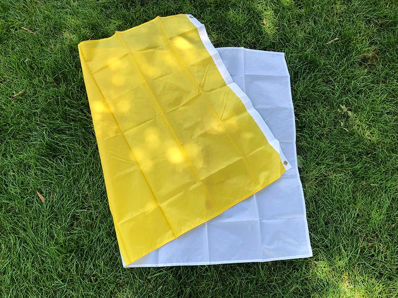 Vatican Flag Banner 90x150cm Christianity Cross Church Pennant Polyester