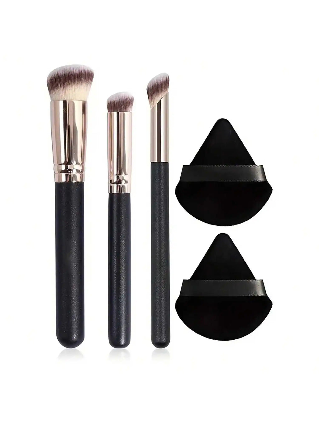 12-Piece Makeup Brush Set - Face, Under Eye, Blush & Contour Brushes