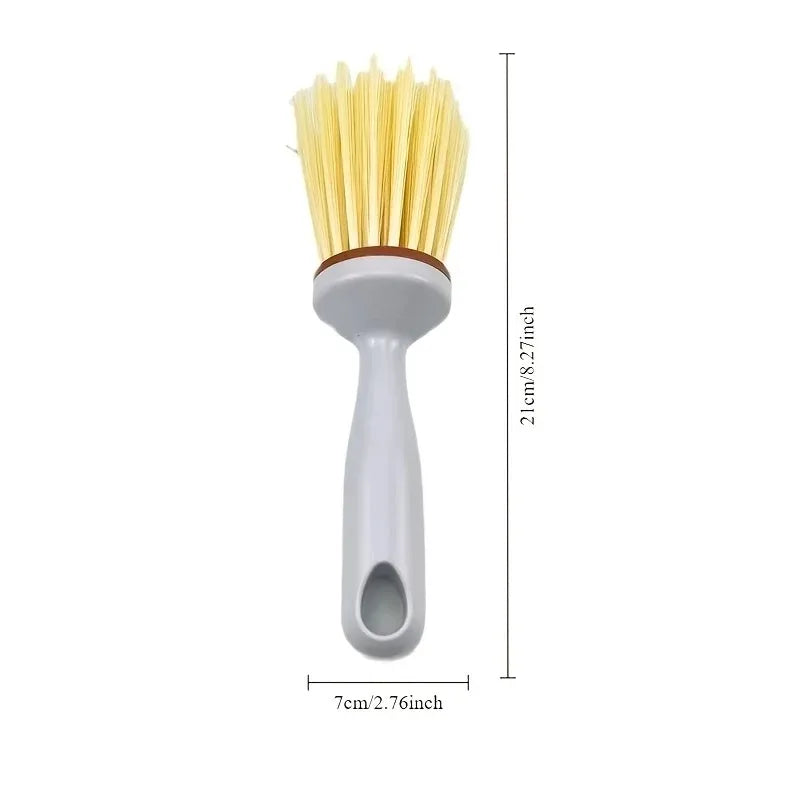 Kitchen Pot Brush Cleaning Tool Durable Dishwashing Scrubber