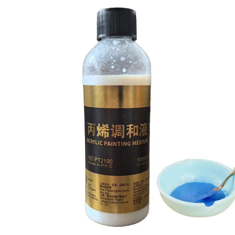Acrylic Paint Thinner 100ml Fluid Additive for Artists & Art Projects