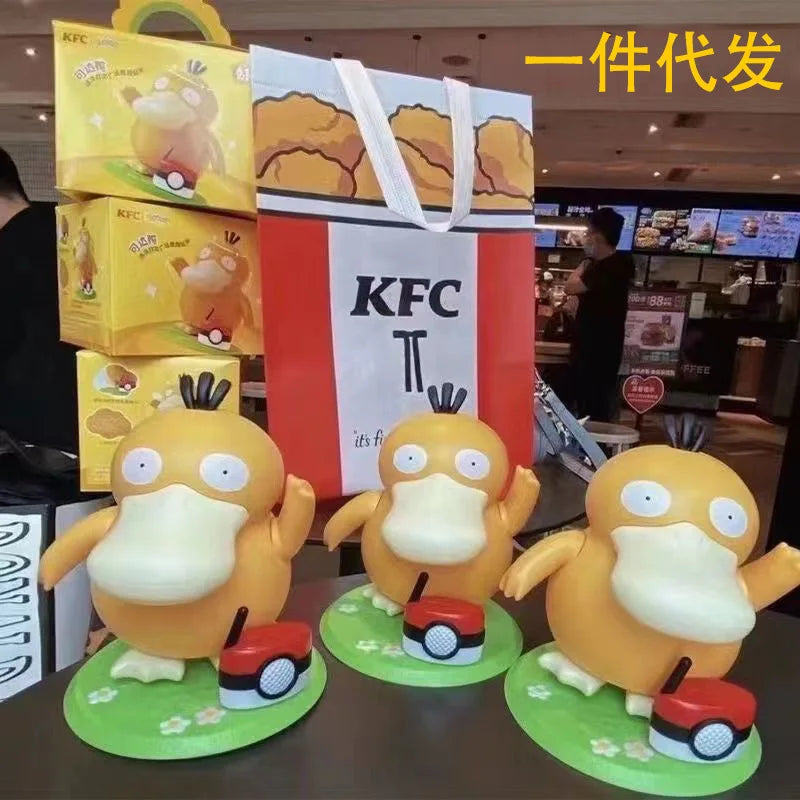 Dancing Singing Psyduck Action Figure Toy with Pikachu for Kids — Pokemon Collectible Model