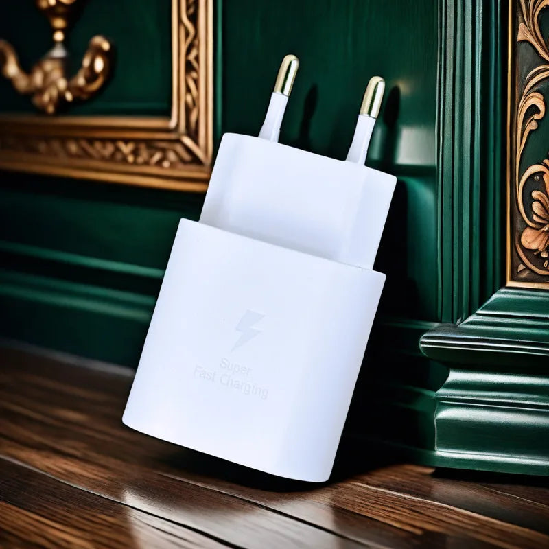 Samsung 25W Type C Fast Charger Adapter for Galaxy Phones and Devices