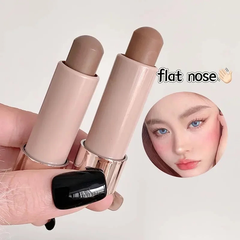 Moisturizing Silky Contour Stick for Natural Nose Shadow Makeup - Single Color