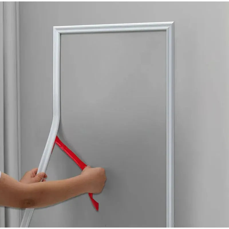 1m Self-Adhesive PVC Decorative Strip Flexible Wall Floor Cabinet DIY Sticker