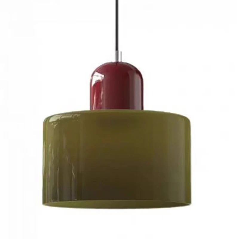 Modern Glass Chandelier for Bedroom, Restaurant & Bar Lighting E27 Fixture