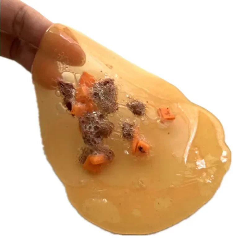 Fake Vomit Lump Prank Toy for Halloween Party & Fool's Day Disgusting Food Imitation