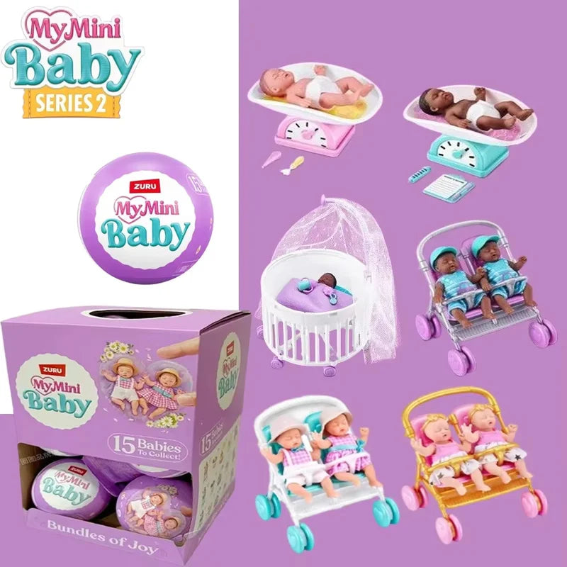 Mini Surprise Doll Toys – Zuru 5 Surprise Mini Brands Mystery Bling Gift