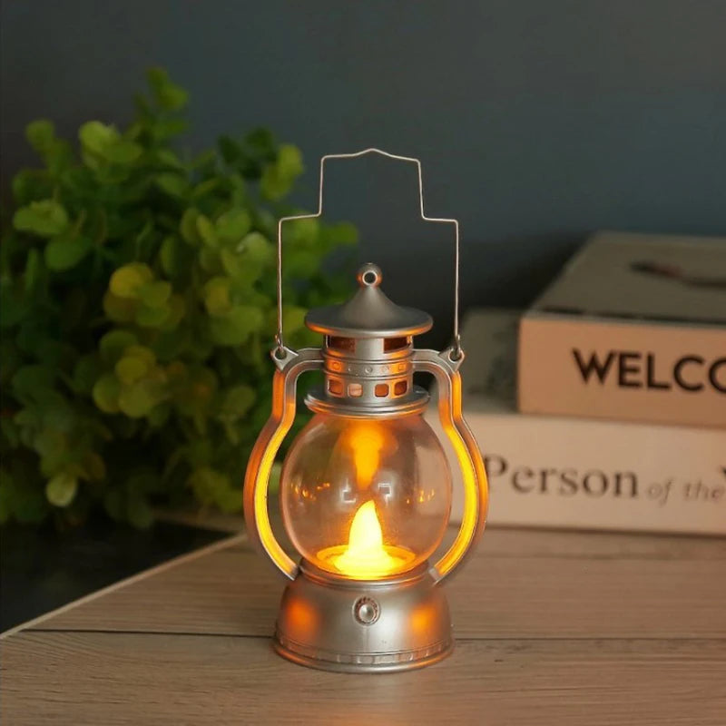 Halloween Decorative Oil Lamp LED Lantern for Parties and Home Decor
