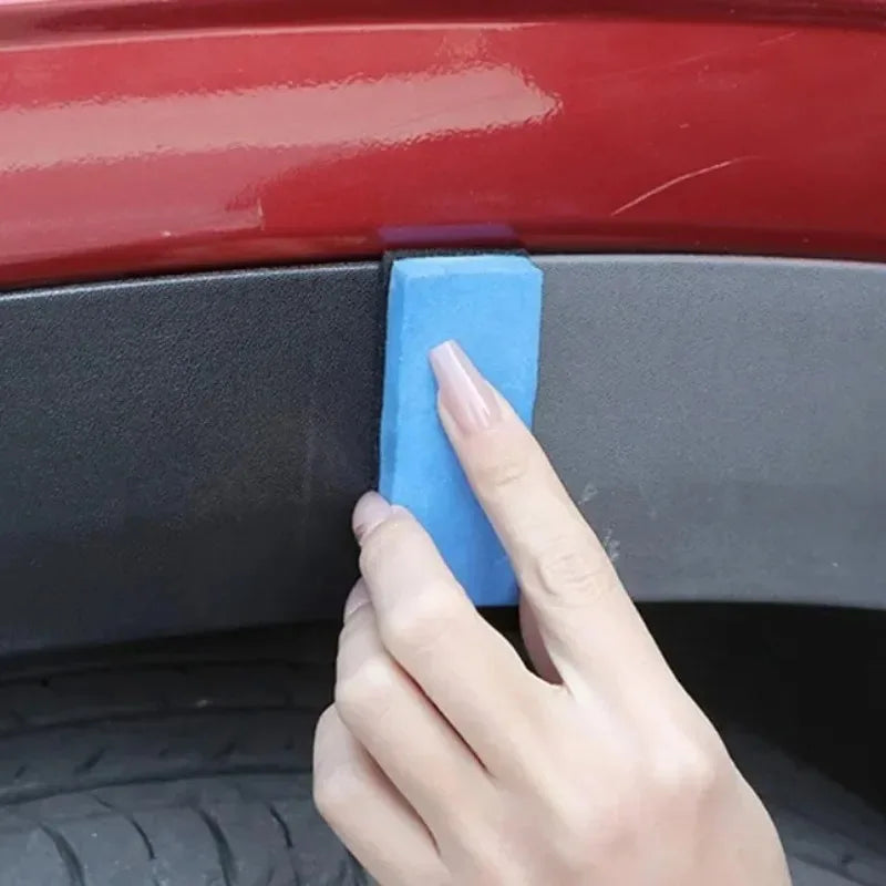 Car Ceramic Coating Sponge Set for Auto Waxing and Polishing - Multiple Colors