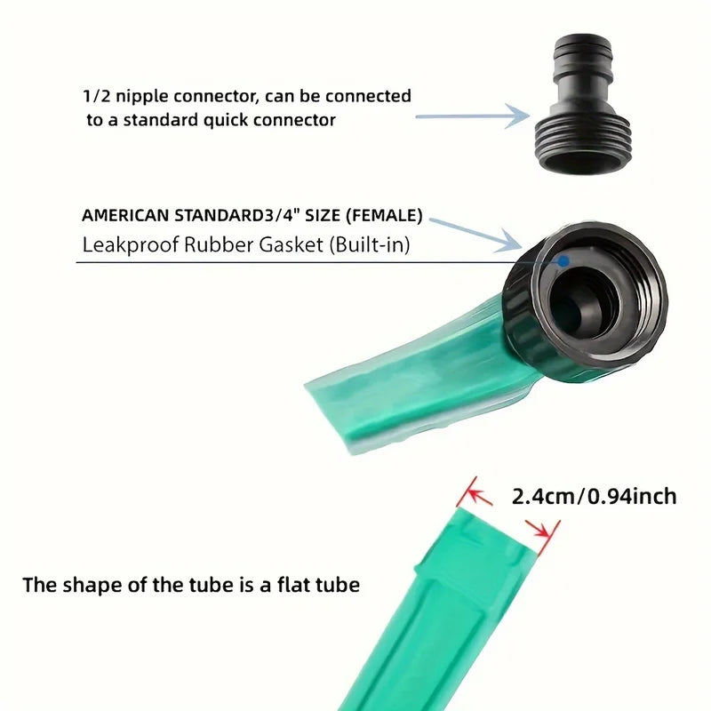 Garden Water Spray Hose for Lawn Irrigation Drip and Micro Sprinkler System