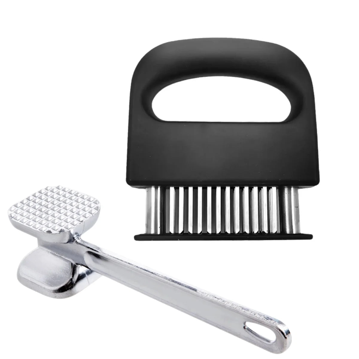 Meat Tenderizer with 48 Stainless Steel Sharp Needles for Beef Pork Turkey Fish Kitchen