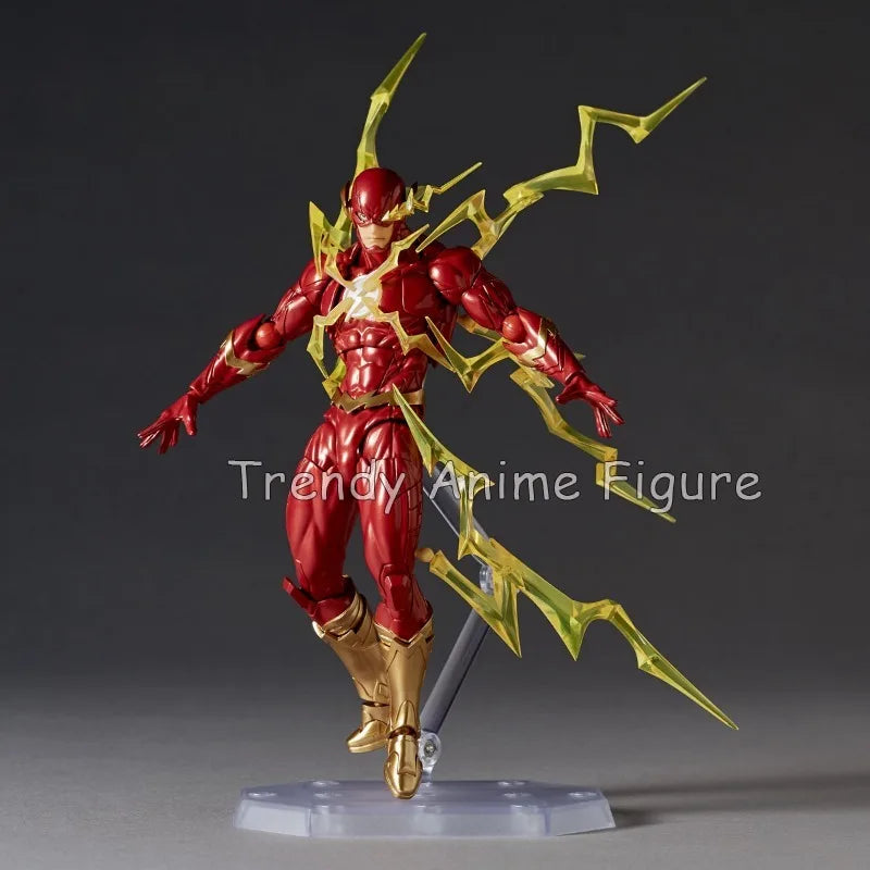 Movable Action Figure 17cm Flash Yamaguchi Toy Collection - Blue & Red Variants