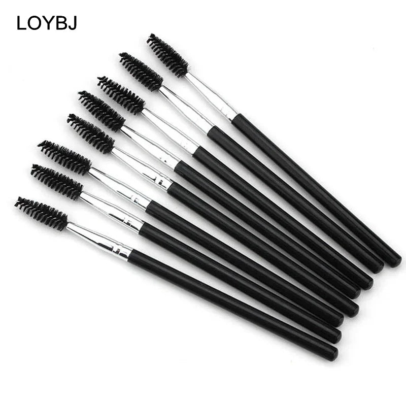 Eyebrow and Eyelash Makeup Brush Set - 2/5/10 Pcs Cosmetic Eyelash and Brow Tools