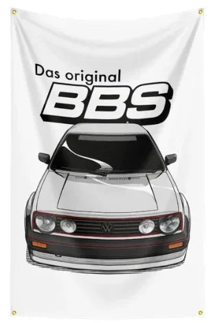 Car Wheel Flag Banner Polyester Car Decor Bunting Auto Enthusiast Room Decor