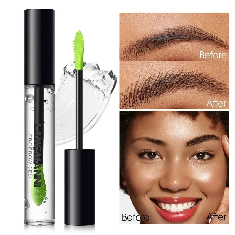 Clear 3D Eyebrow Gel Waterproof Fixing & Styling Brow Makeup 16H