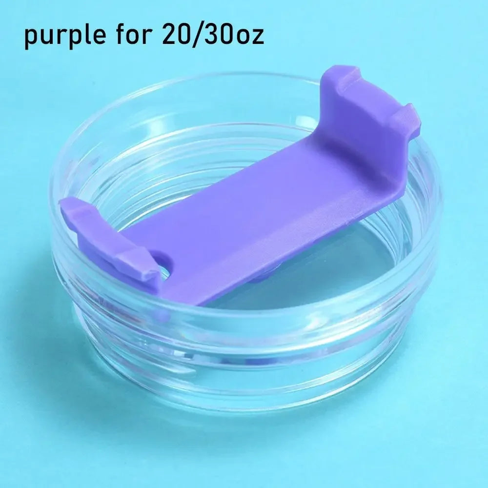 Spill Proof Plastic Replacement Lid for 20/30oz Tumbler Cups - Spill-Resistant, Airtight