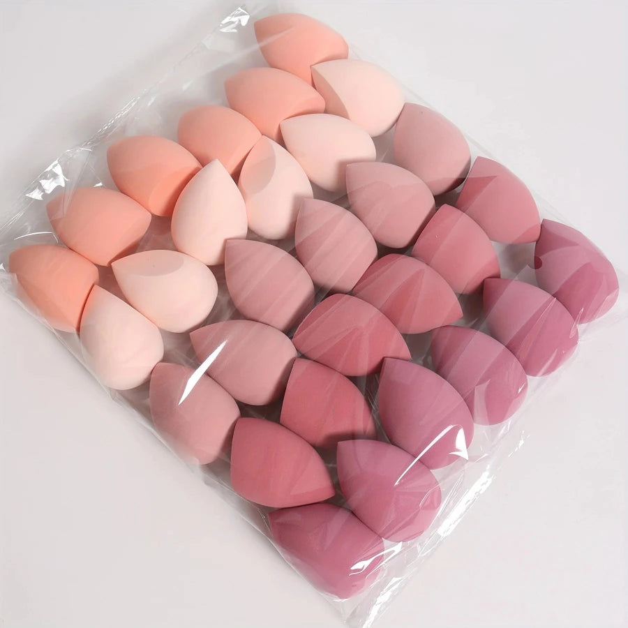 Makeup Sponge Set 7 or 18 Pieces Dual-Use Powder and Liquid Applicators