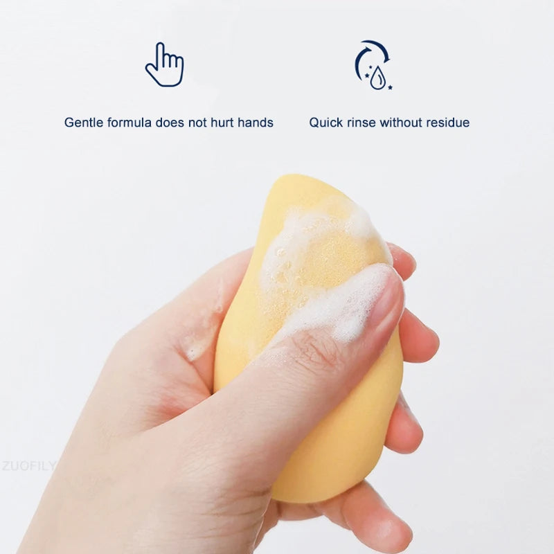 Makeup Brush & Sponge Cleaner Liquid - Gentle 50/80/100ml Makeup Tool Cleaning Solution