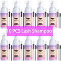 Eyelash Extension Foam Cleanser Kit with Brush - 50ML Makeup Removal & Lash Care