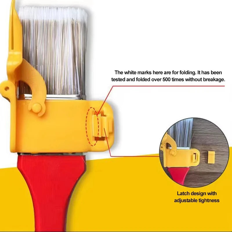 Professional Corner Paint Brush for Walls & Ceilings - Indoor Outdoor Paint Tool