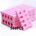 Pink Foam Toe Separators for Manicure Pedicure Nail Art 50/100/500pcs Wholesale