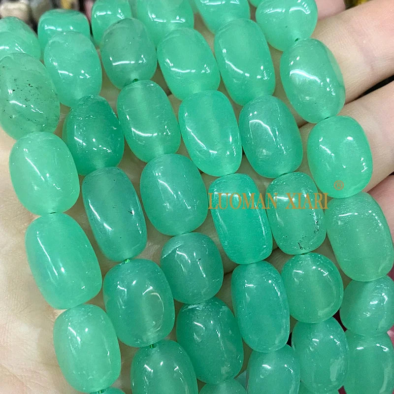 Natural Chalcedony Loose Spacer Beads for Jewelry Making - Irregular Chips