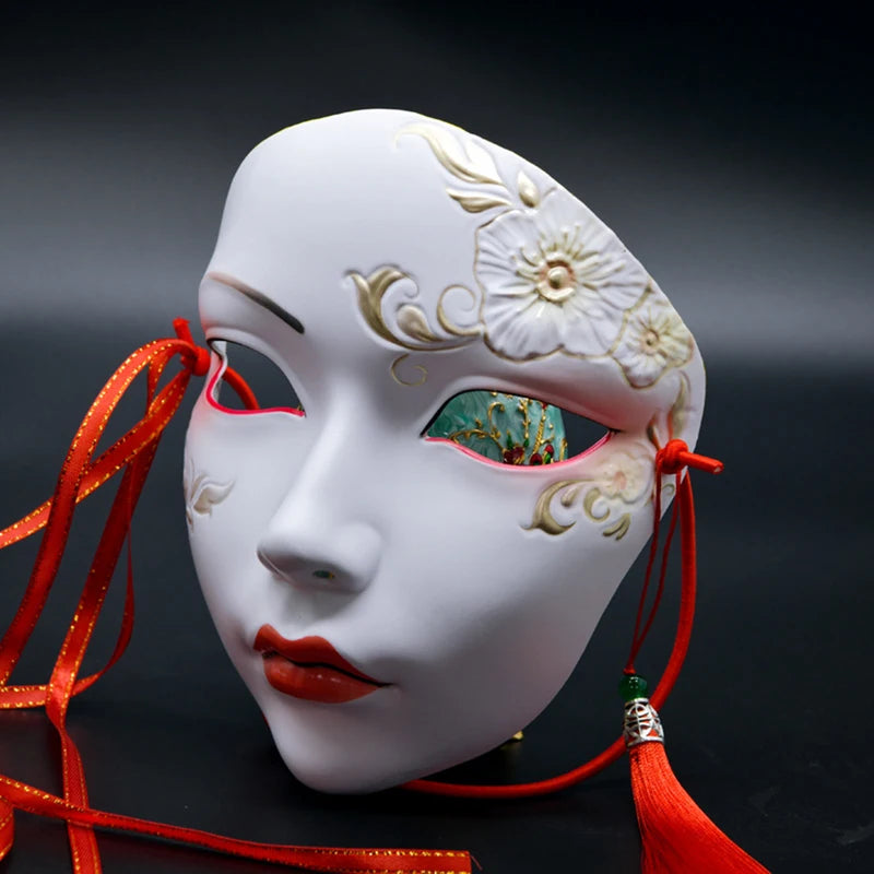 Role Play Mask Decorative Cosplay Mask Halloween Photo Prop Costume Accessory