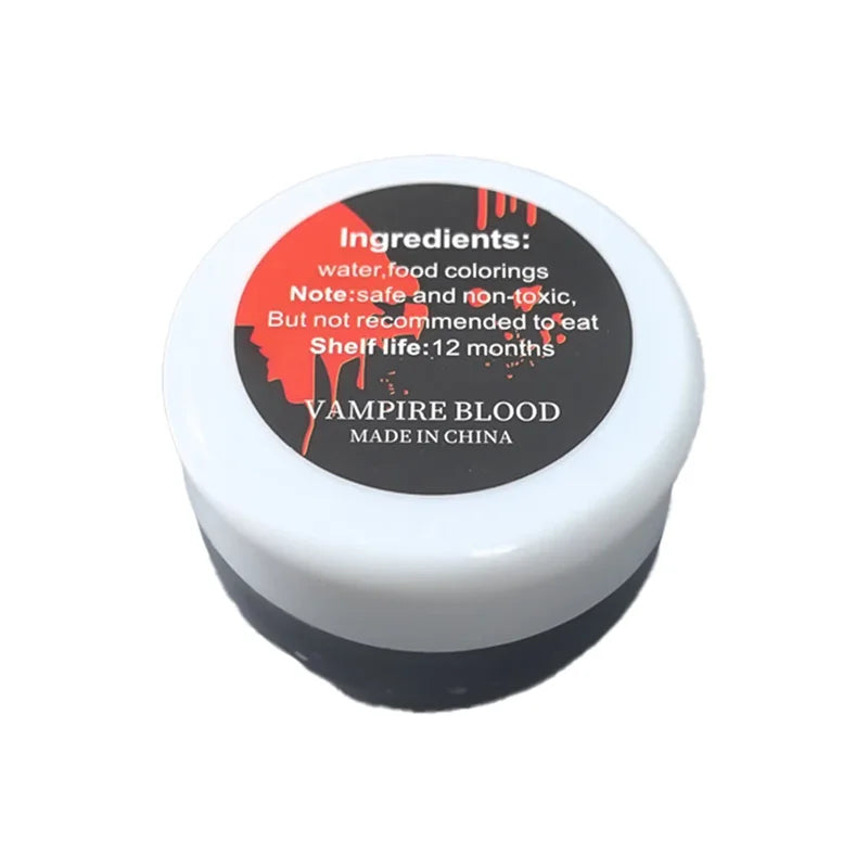 30g Fake Blood for Halloween Costume Makeup, Horror Cosplay & Pranks