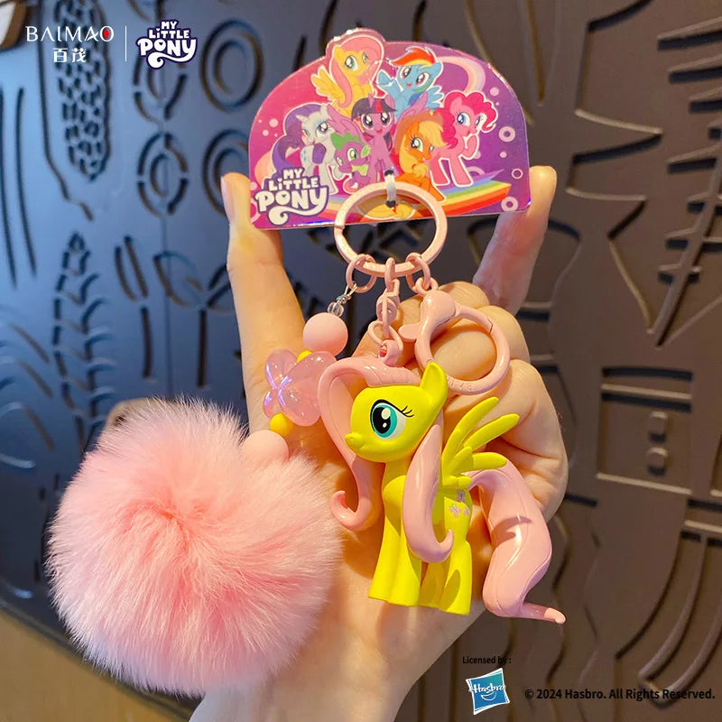 My Little Pony Plush Keychain - Kids Gift, Bag Decoration, Collectible