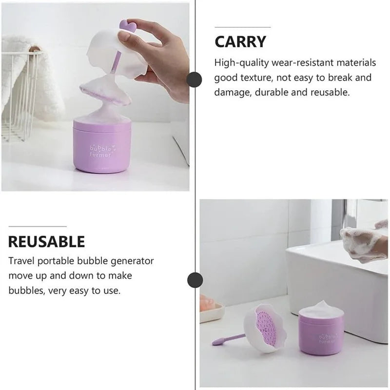 Foaming Facial Cleanser Dispenser Cup for Body and Skin Care
